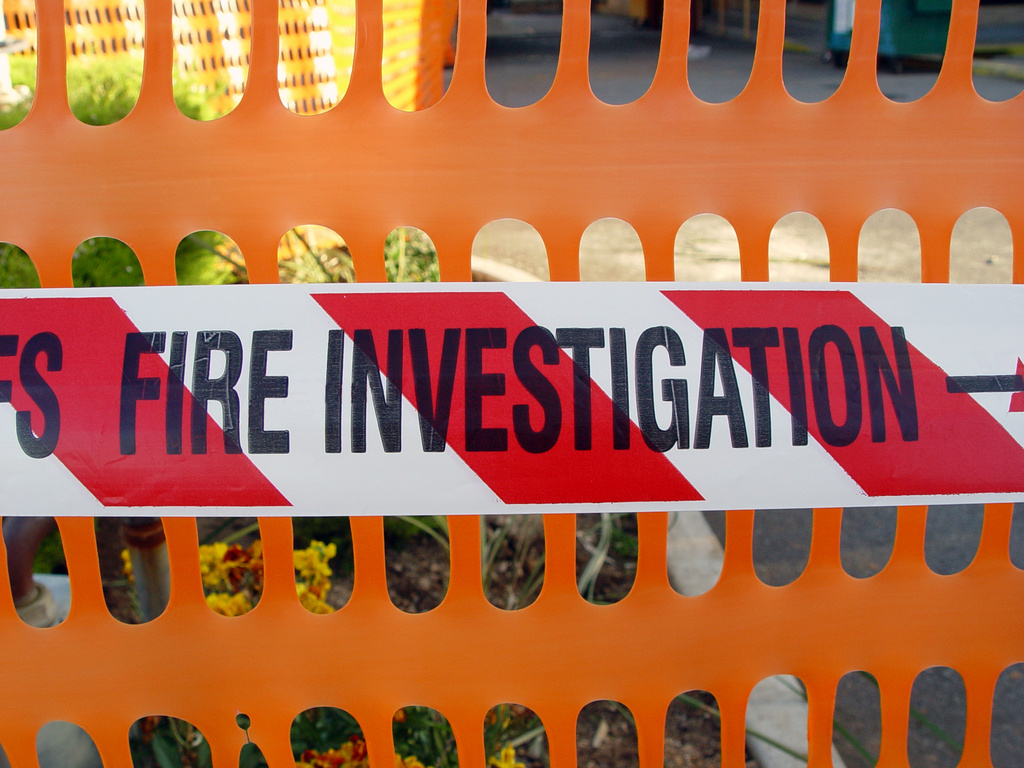 Fire investigation